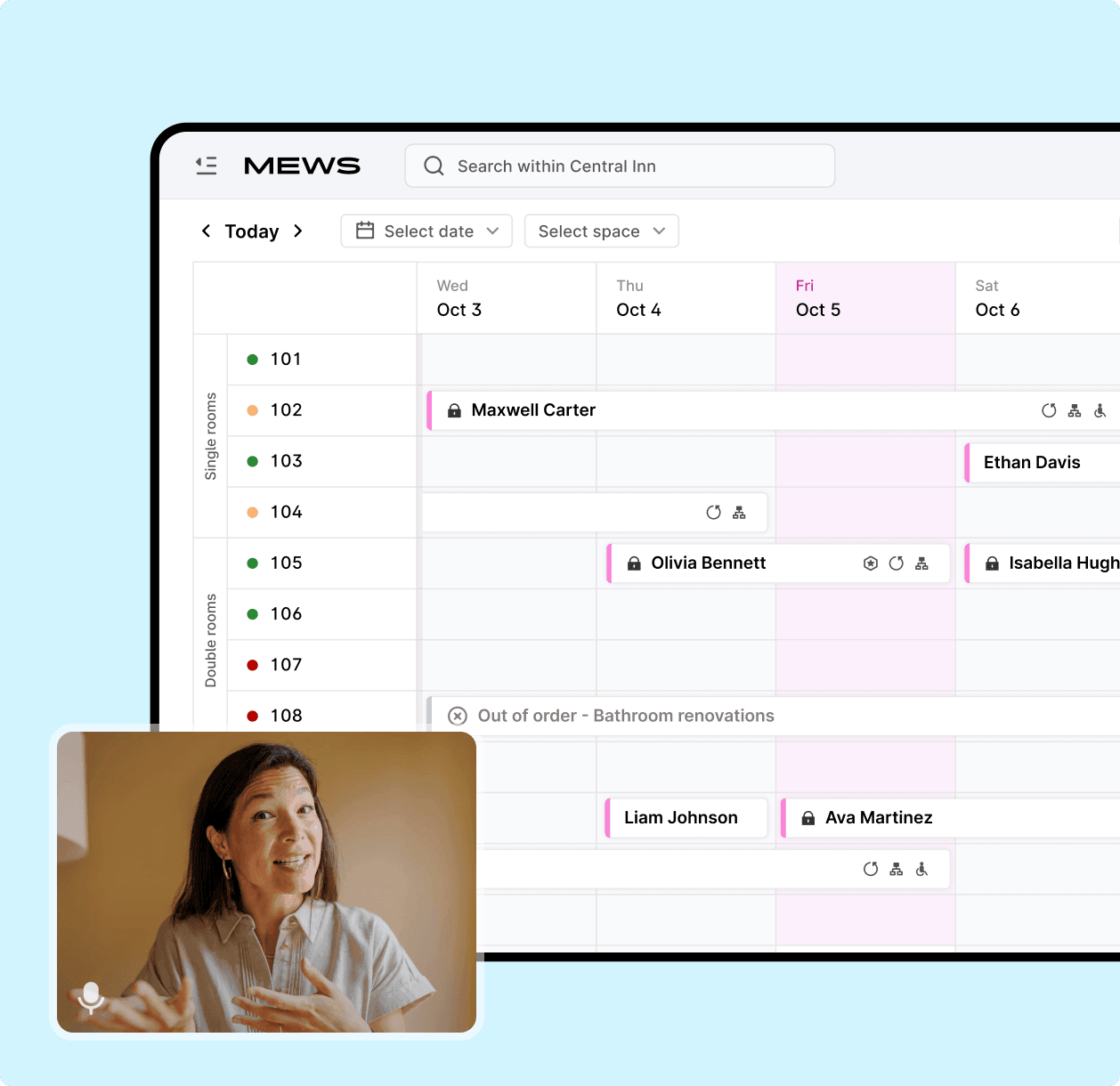 Mews University Masthead