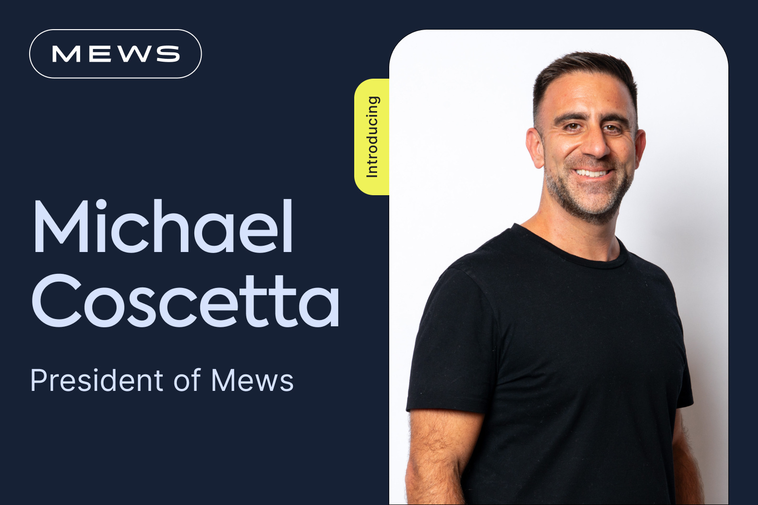 Staff Announcment – Michael Coscetta