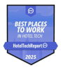 Best Places to Work Badge 2025